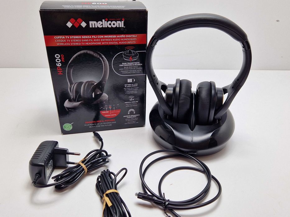 Bezprzewodowe słuchawki nauszne Meliconi HP 600 PRO