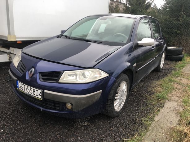 Renaut megane 1.9 dci uszkodzone