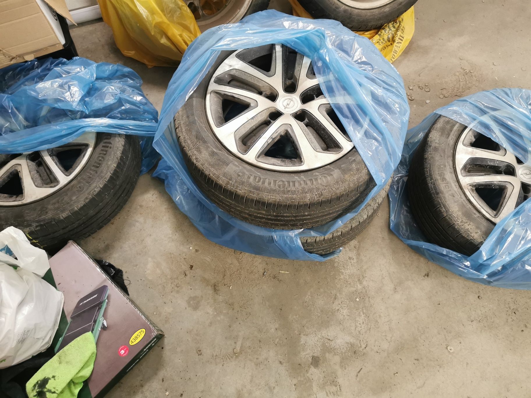 Koła Opel Insignia B 5x115 opony R17 215/55 2020r Alufelgi felgi TPMS