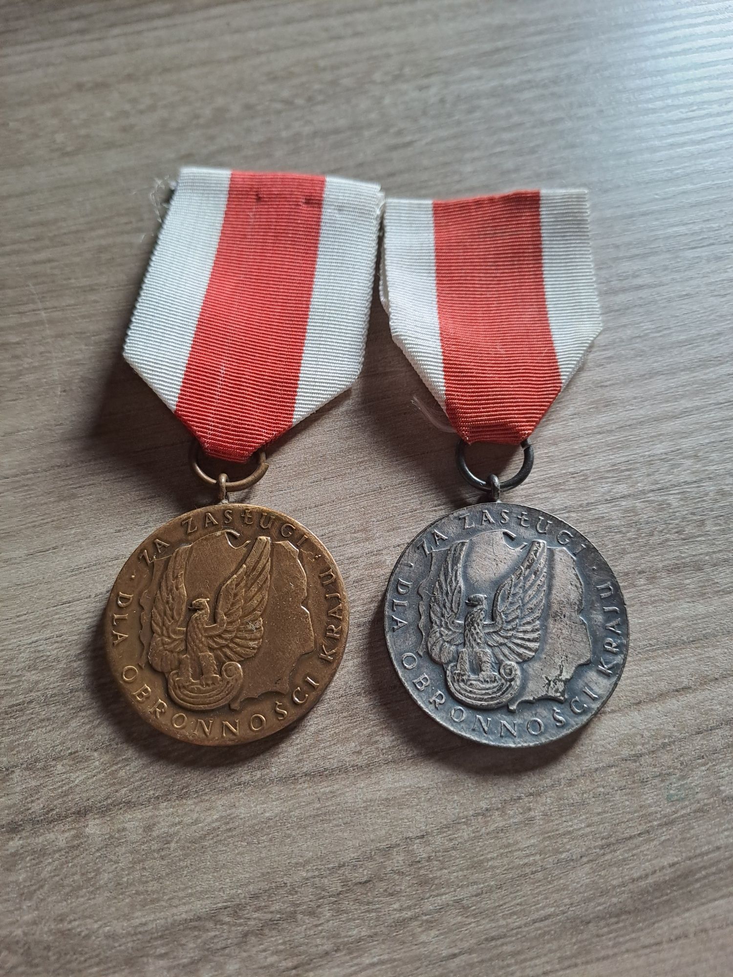 Medale za zasługi dla obronności kraju lwp PRL