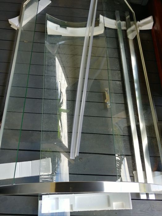 Kabina prysznicowa półokrągła 90x90 Modena Atrium z demontażu