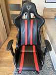 Fotel Diablo czarno-czerwony