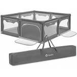 Великий ігровий манеж Lionelo WILLOW XL grey concrete, 207х68x187см