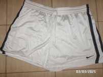 Firmowe spodenki sportowe -białe-Nike-L/XL