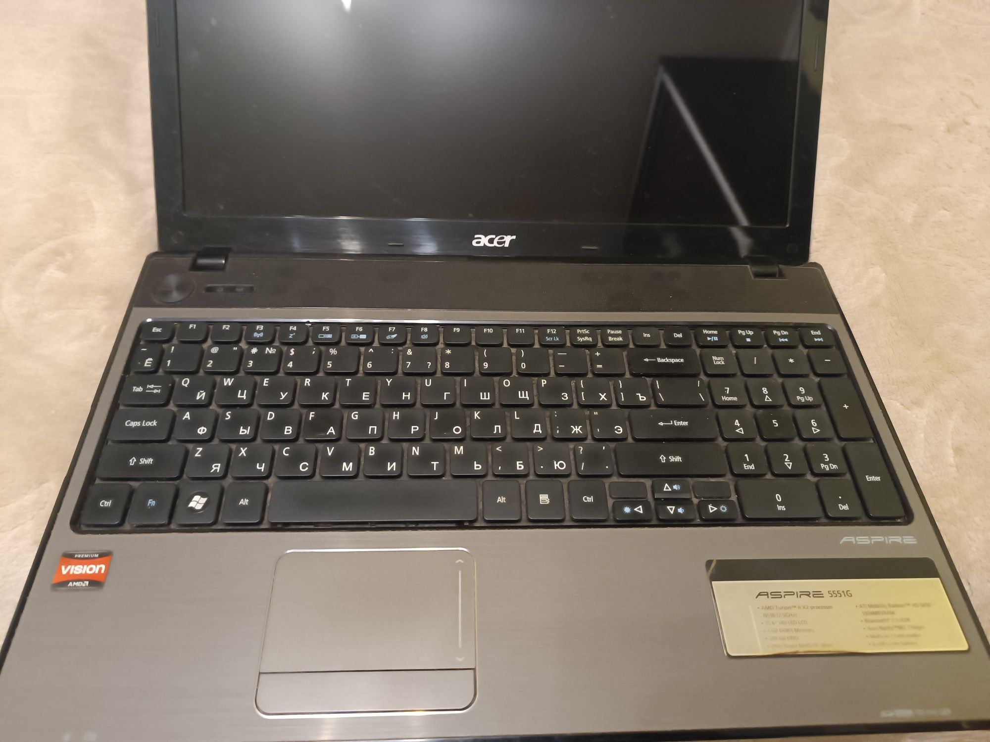 Acer aspire 5551 series на запчастини