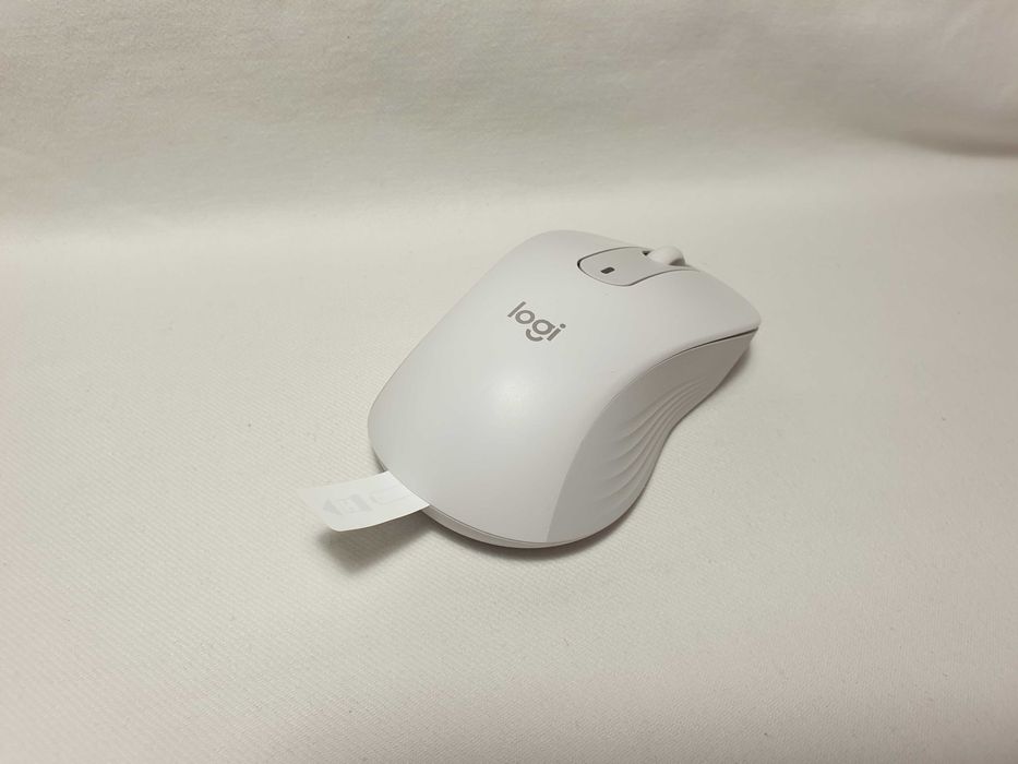 Mysz bezprzewodowa Logitech M650 L Biało-szary stan BDB.