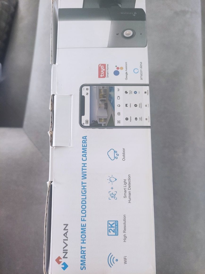 Kamera kinkiet  nivian Smart wifi