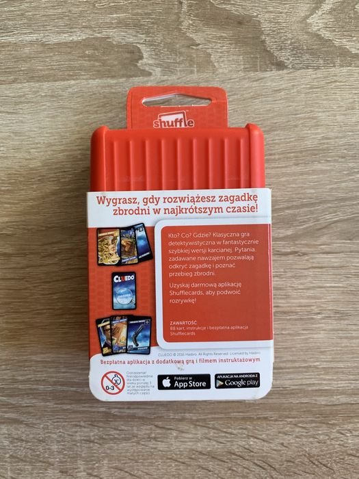 Gra karciana Cluedo Shuffle