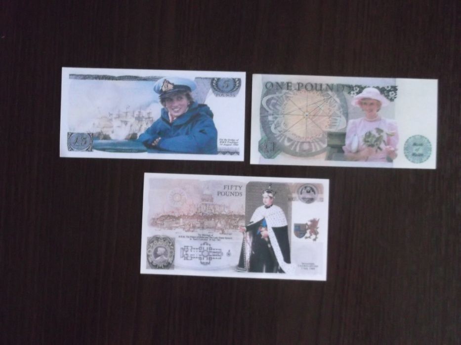 Princess Diana banknoty kolekcjonerskie 026