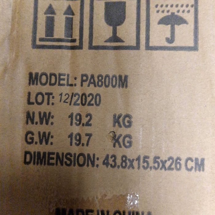 Guincho Elétrico VARAN PA800M - Novo em cx