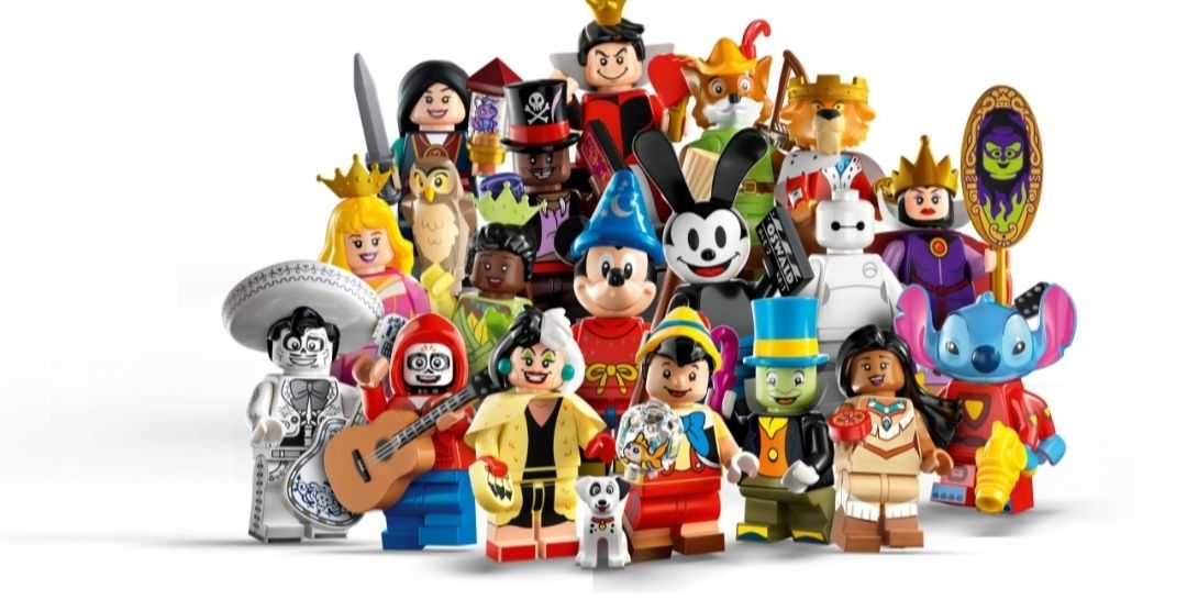 Lego minifigurka Cruella dr Mon Disney 100