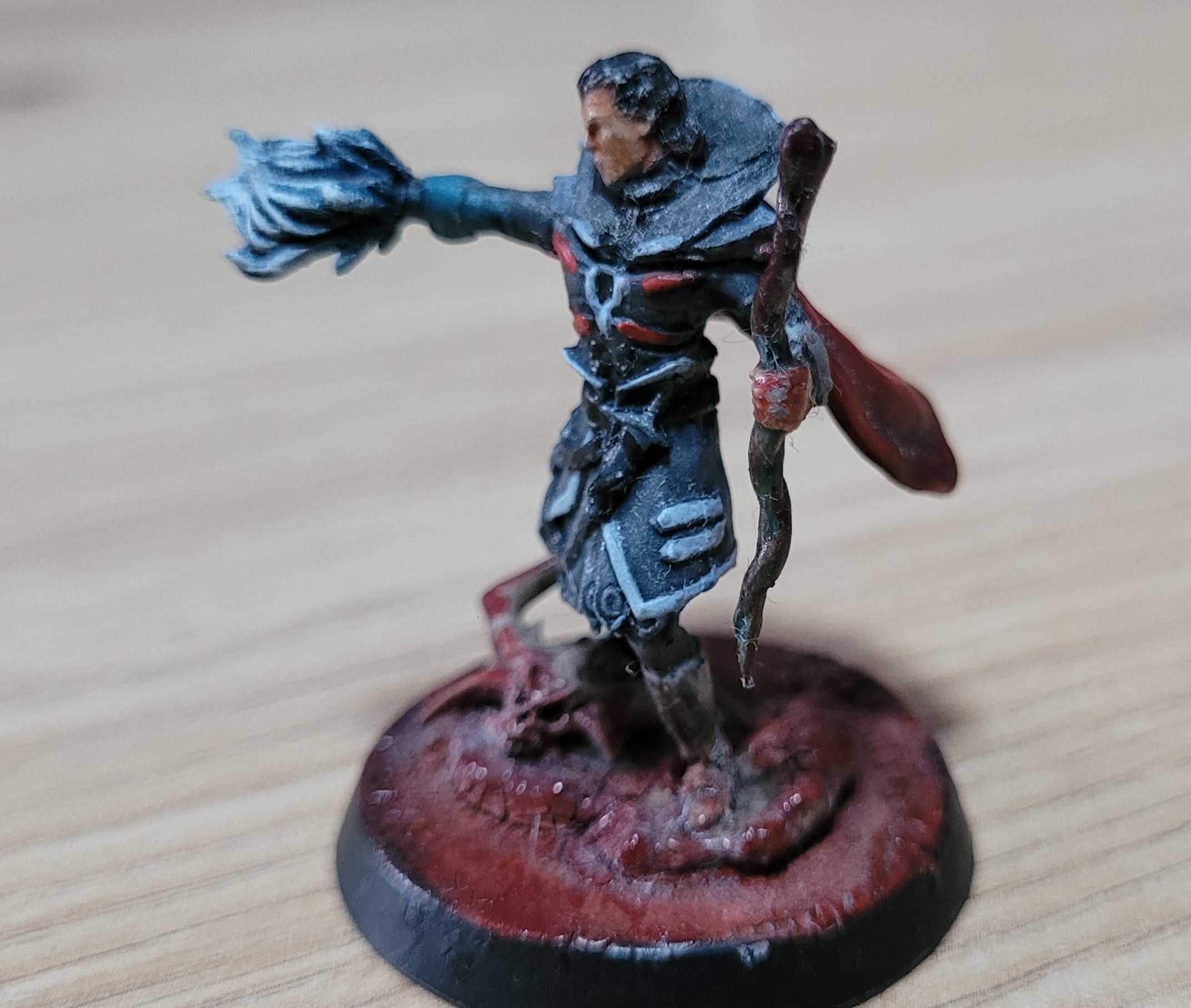 Figurka ręcznie malowana, Mag, RPG, DnD, Warhammer