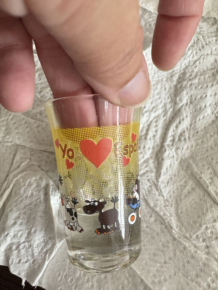 Copos shot vaca.