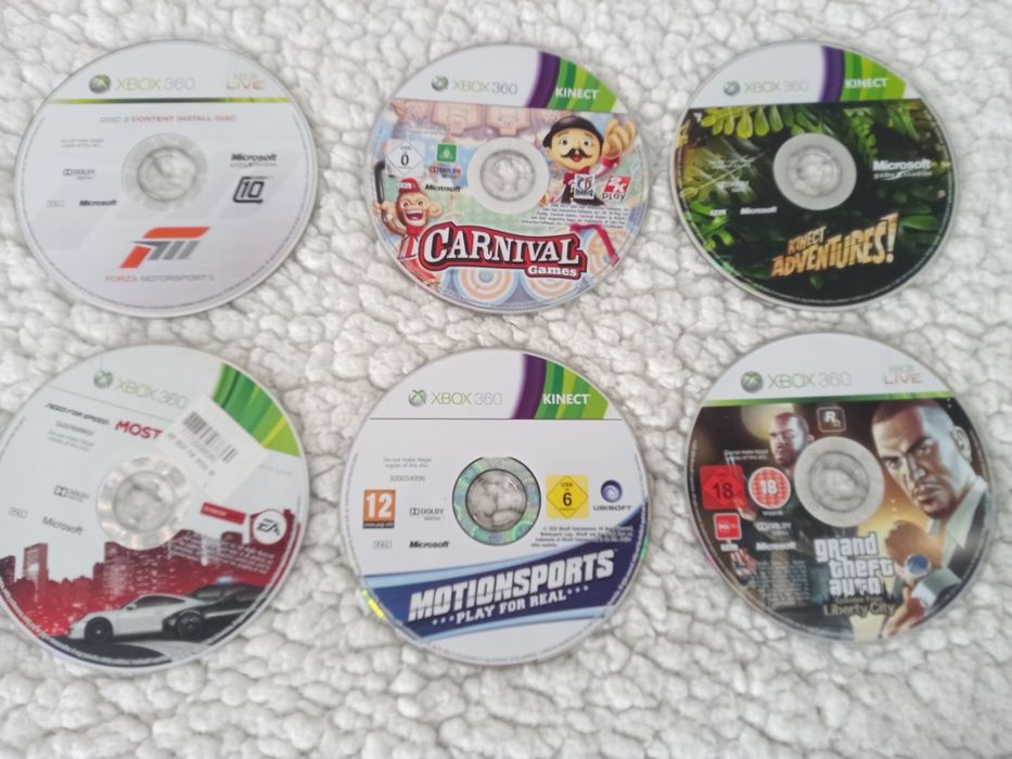 Xbox 360 z Padem i kinectem