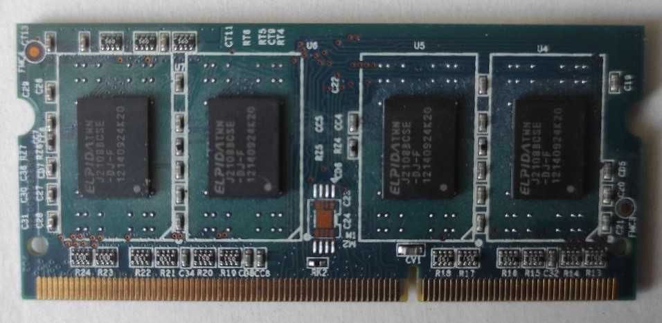 Оперативна пам'ять Ramaxel SO-DIMM, DDR3, 2Gb, 1333 MHz