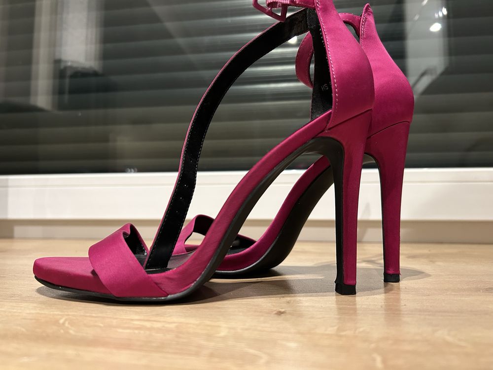 Szpilki obcasy New look Fuksja 40/7 piekne