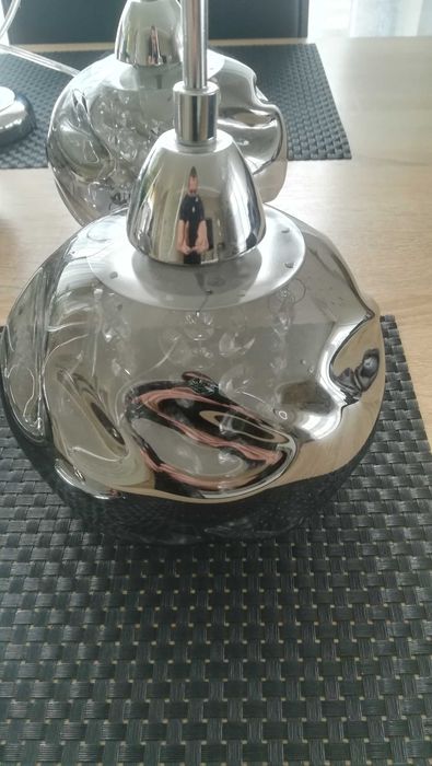 Lampa zwisająca szklana 4 szt