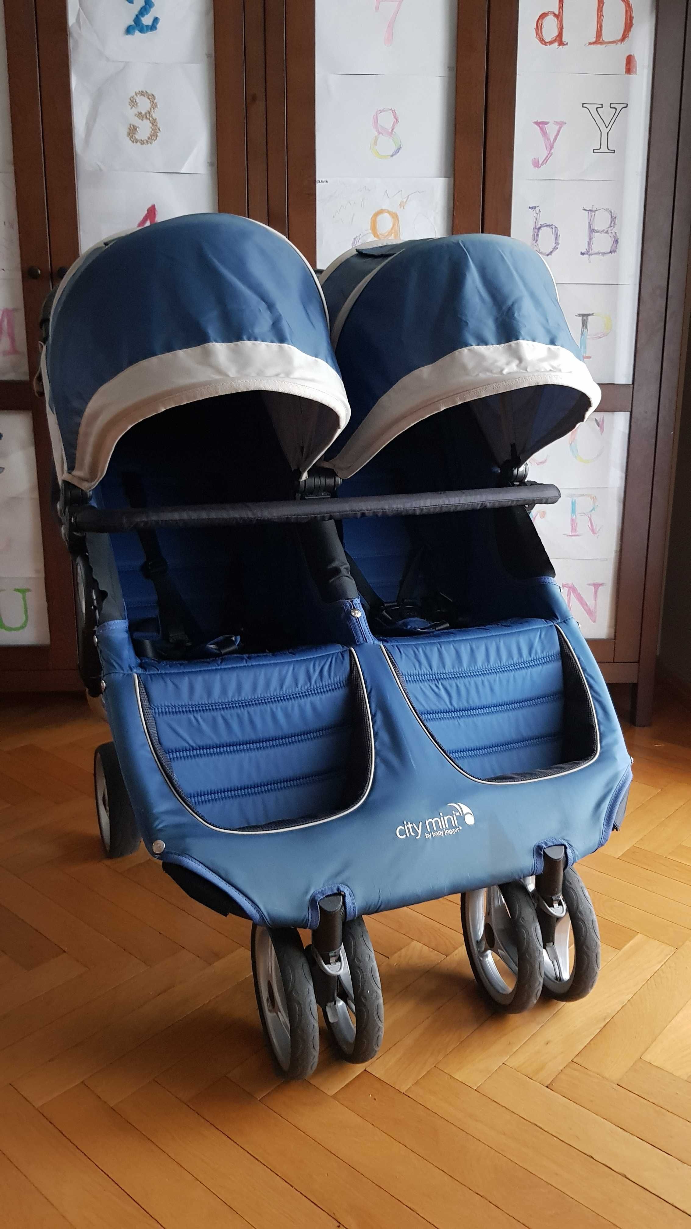 Wózek Baby Jogger City Mini Double + pałąk