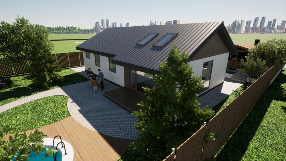 Дом 100 м2 новострой, топ локация.