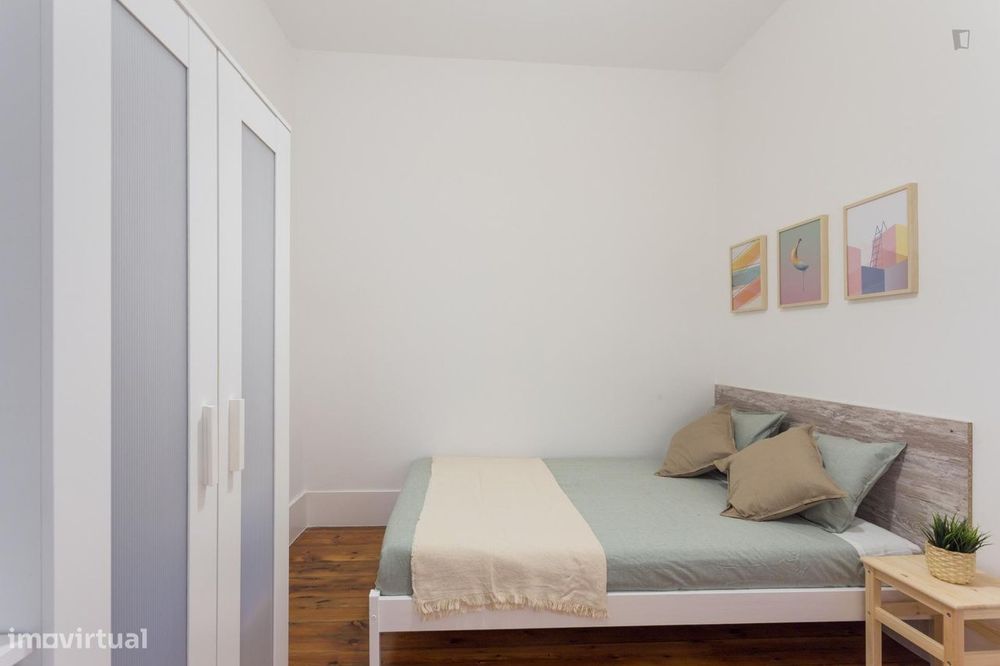 129304 - Quarto com cama de casal em Santos