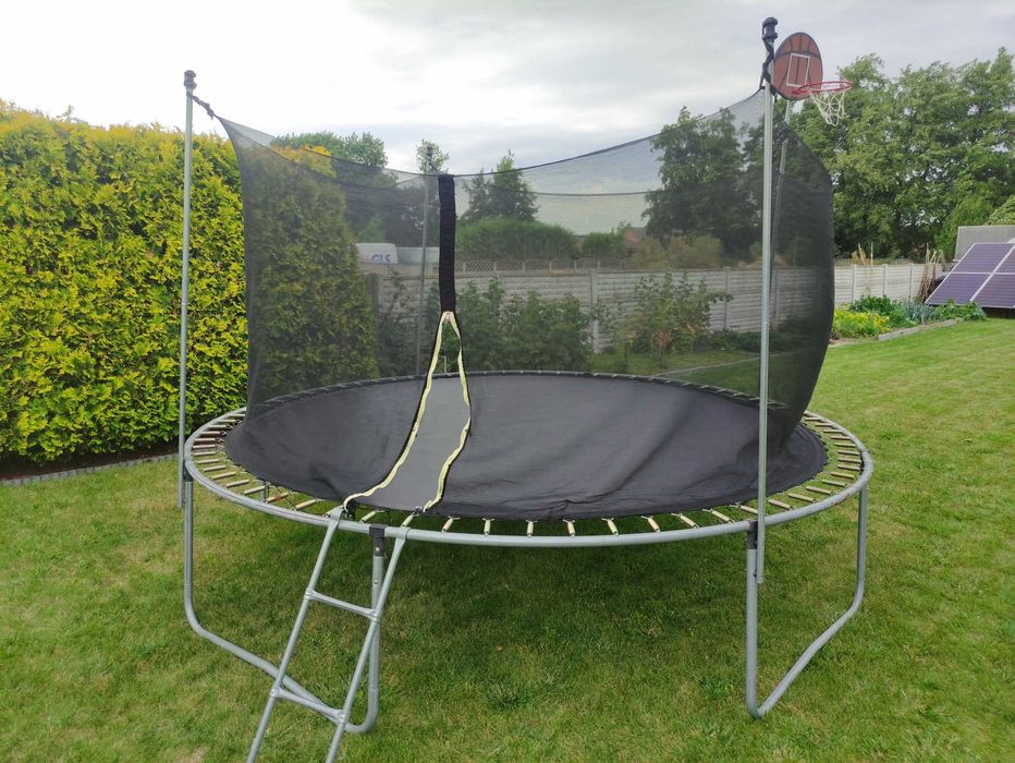 Trampolina z koszem 365cm 12ft