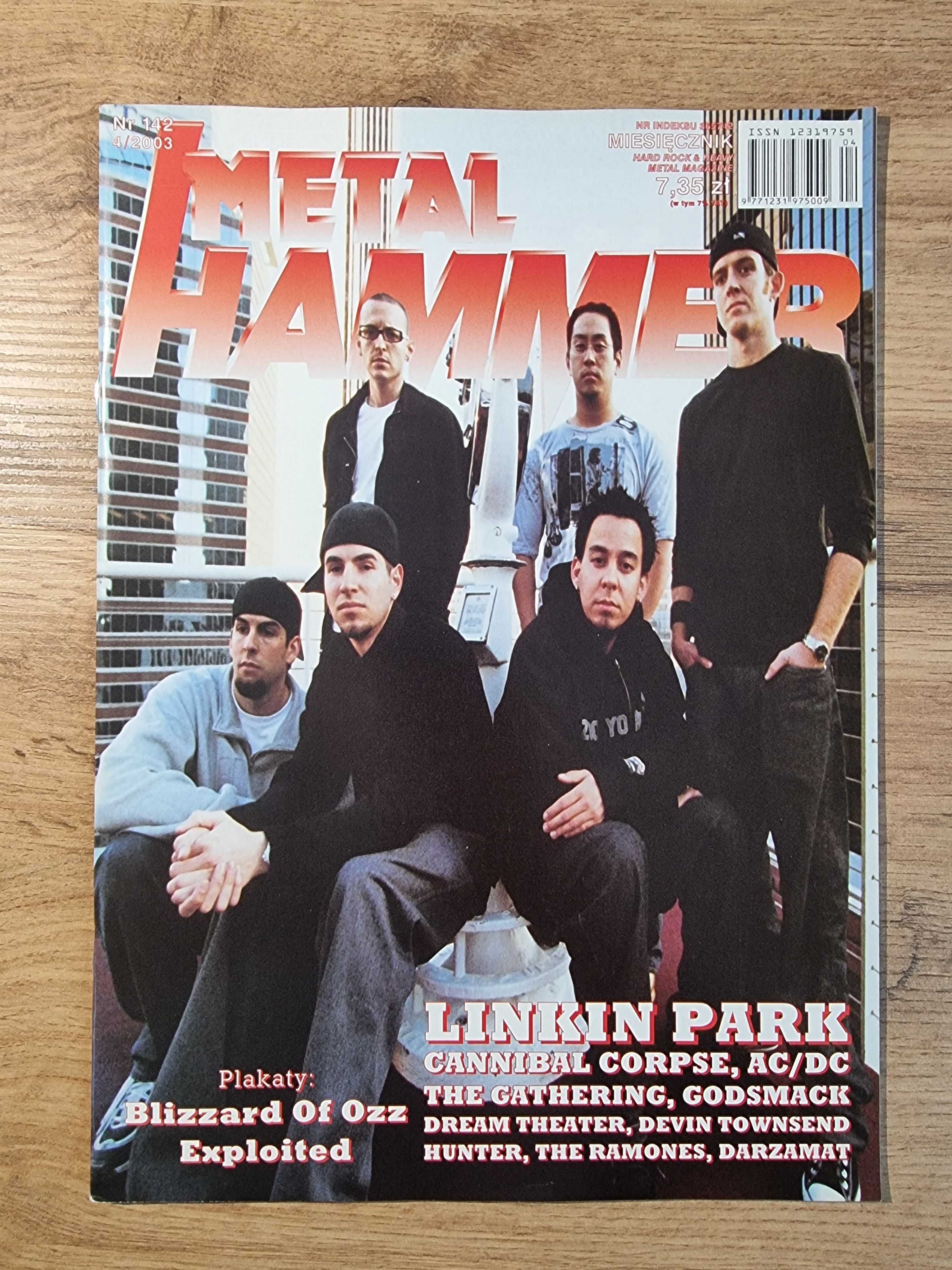 Metal Hammer 4/2003 - Linkin Park, Plakaty: Ozzy Osbourne i Exploited