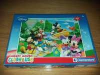 Puzzle Mickey Mouse camping buddies