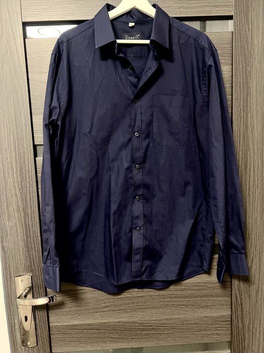 Koszula granatowa elegancka