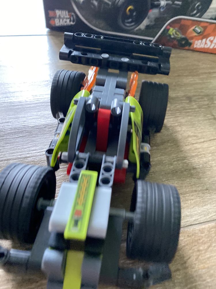 Конструктор TECHNIC как Lego Зеленый Гоночный Автомобиль