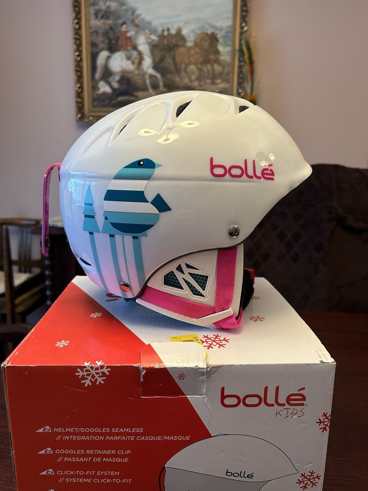 Bolle KIDS kask dziecięcy z goglami Bolle 53-58