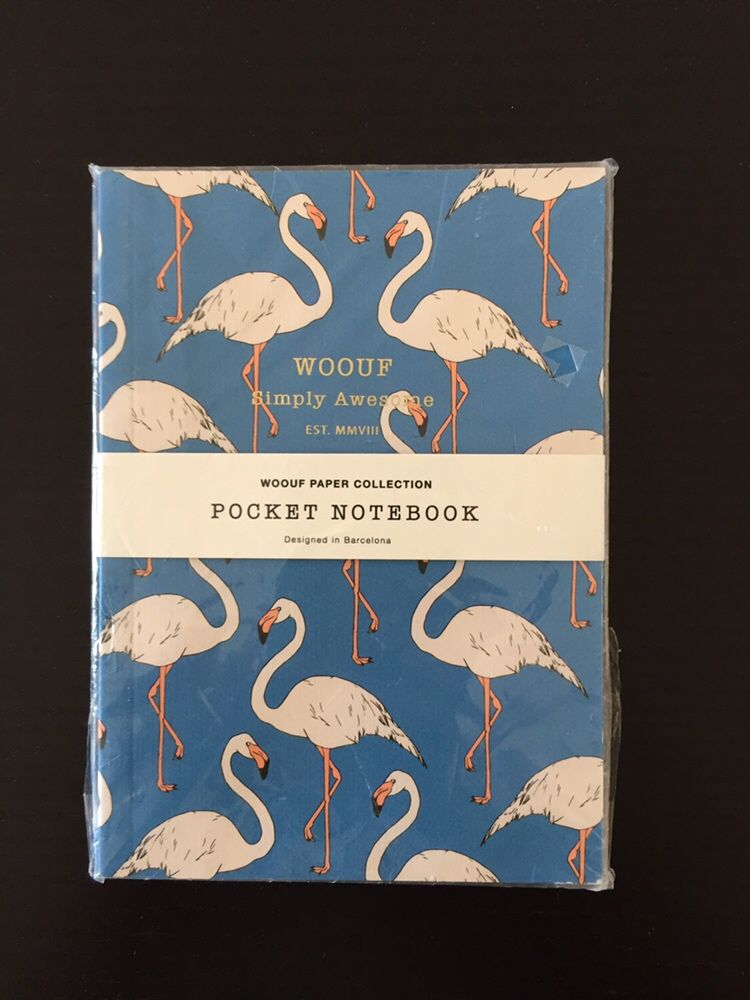 Caderno de bolso | pocket notebook WOOUF