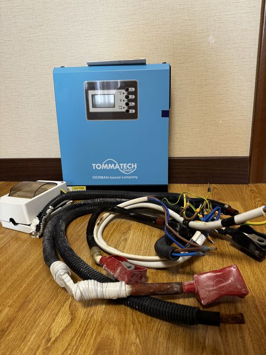 Інвертор Tommatech, реле контролю фаз і дроти