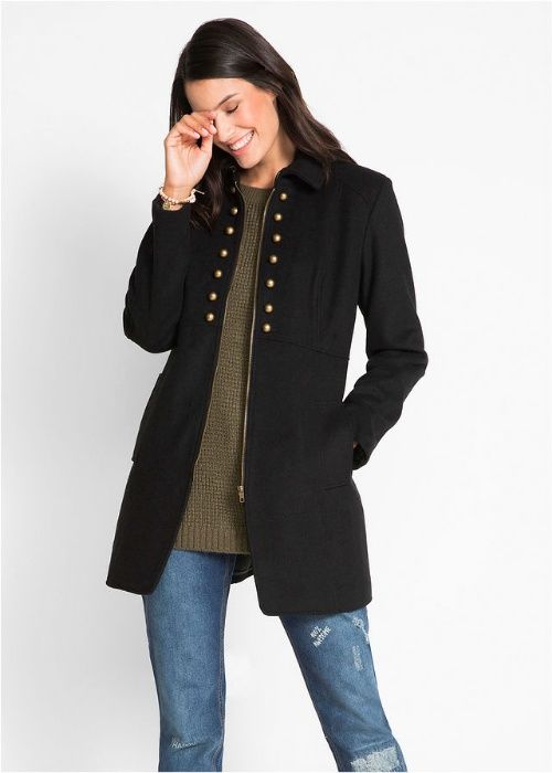 nowy wełniany płaszcz militarny r 48