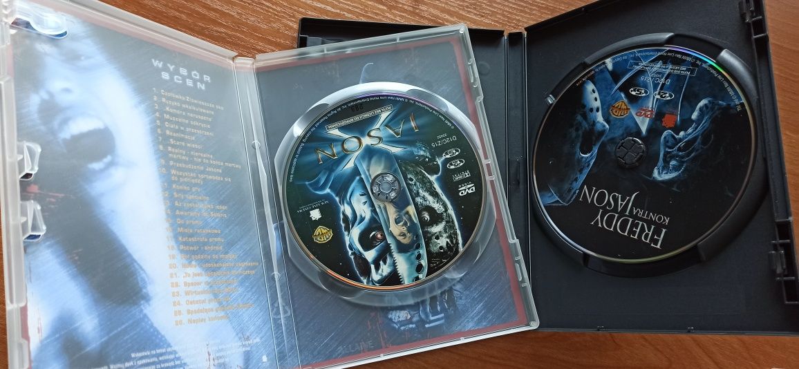 Jason X + Freddy kontra Jason - 2 płyty DVD