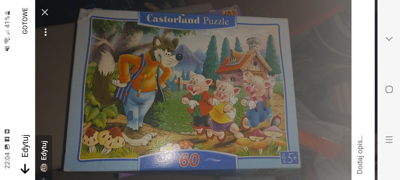 Puzzle 60 elelmentow