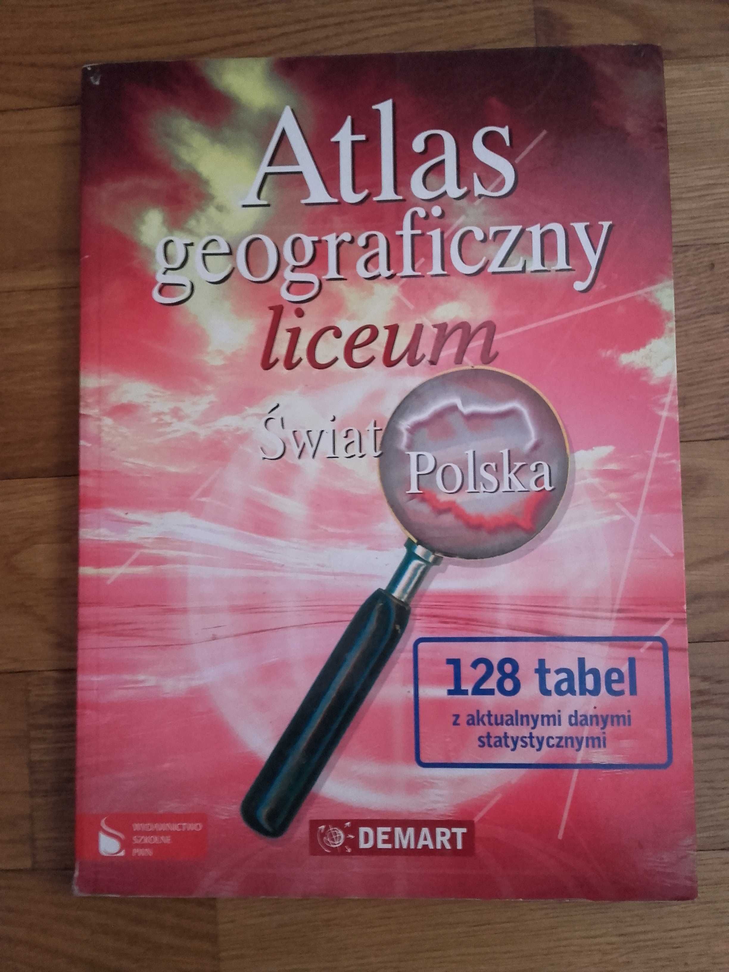 Atlas geograficzny . Liceum  Świat. Polska
Marzena Wieczorek (red)