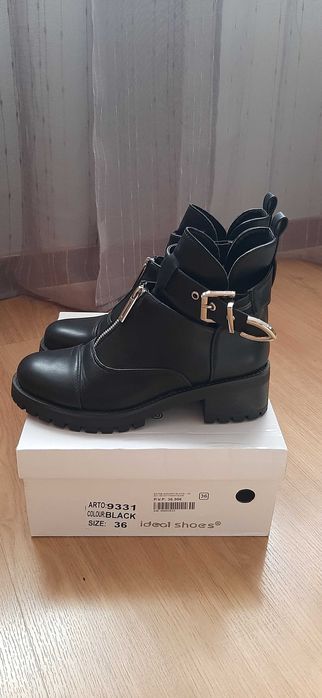 Bota preta tam 36