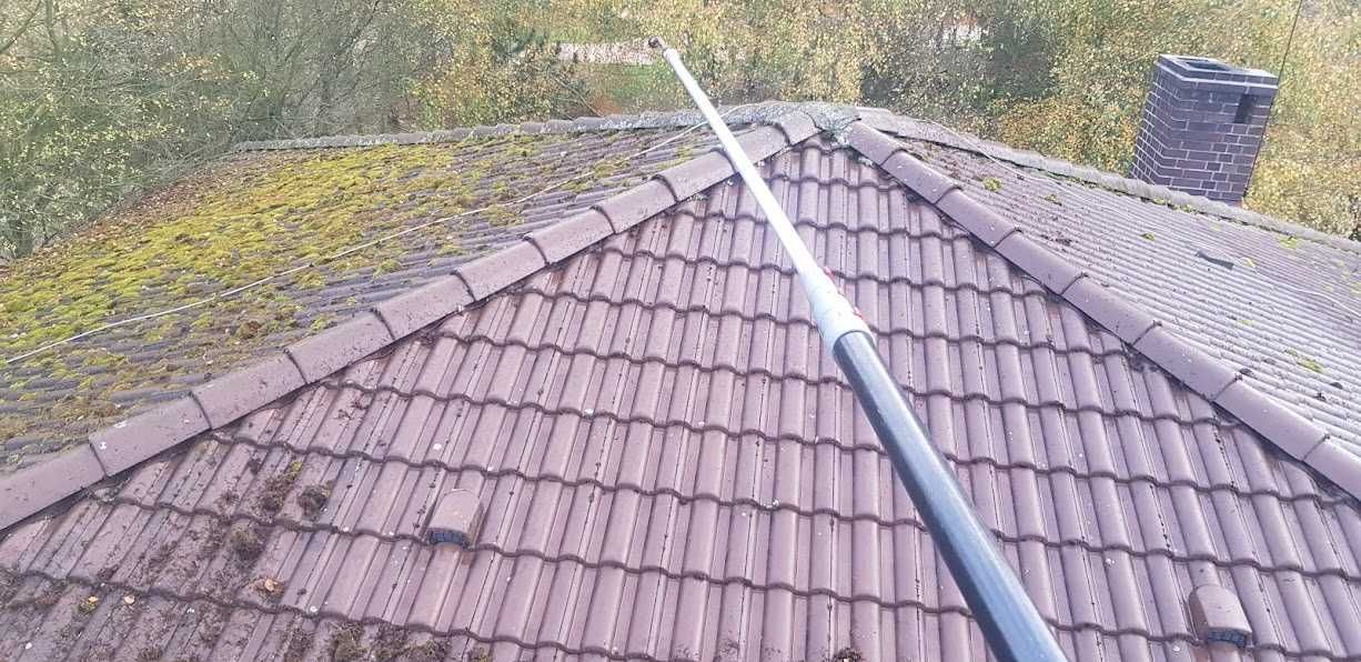 Usługi, wynajem podnośnika, mycie dachów, elewacji, wycinka drzew