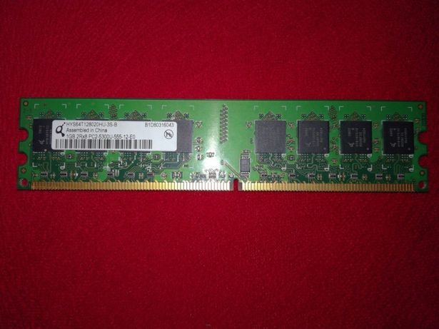 1GB Ram 2Rx8 PC2-5300U-555-12-E0