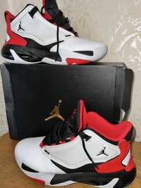Мужские Кроссовки Nike Air Jordan Max Aura 4 White Red