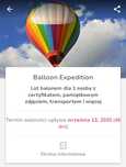 Lot balonem dla 2 osób