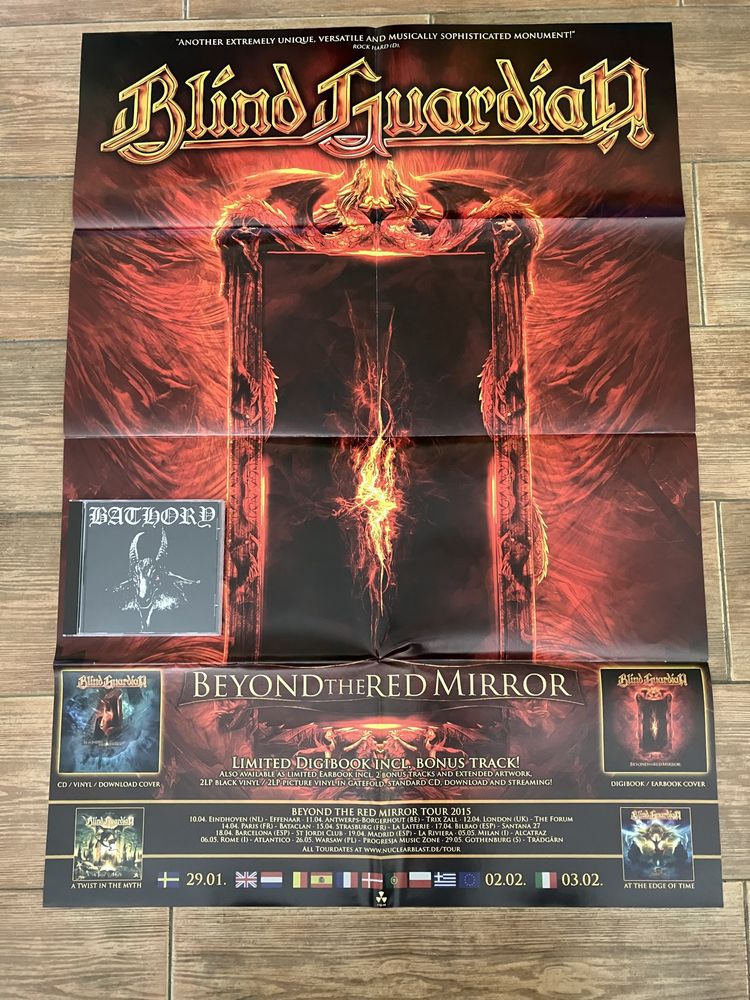 Poster Blind Guardian - Beyond the Red Mirror - Original Nuclear Blast