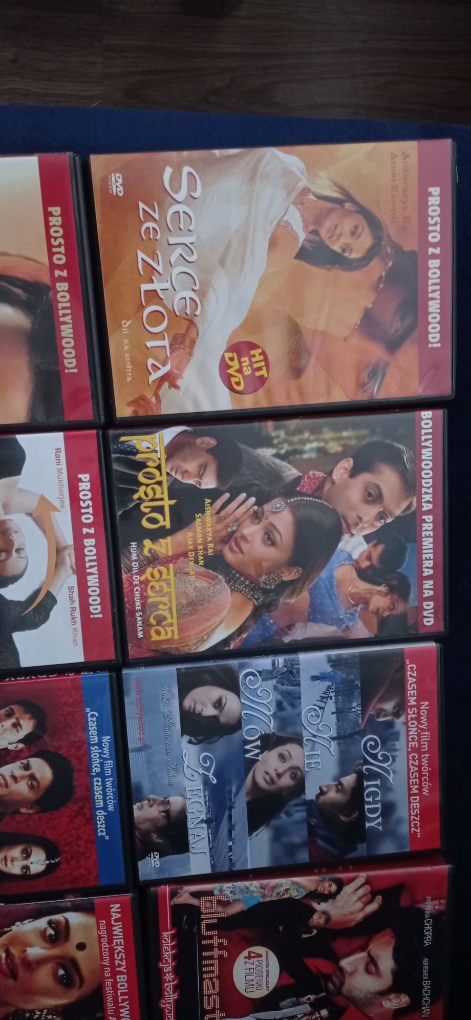 Kolekcja Bollywood na dvd