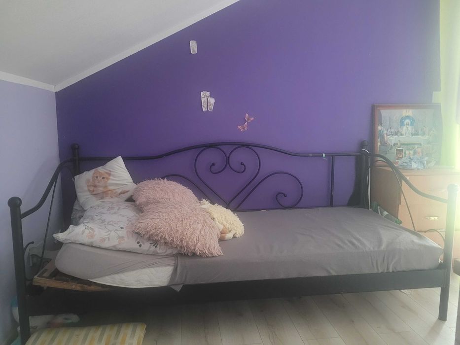 Łóżko metalowe 1 osobowe