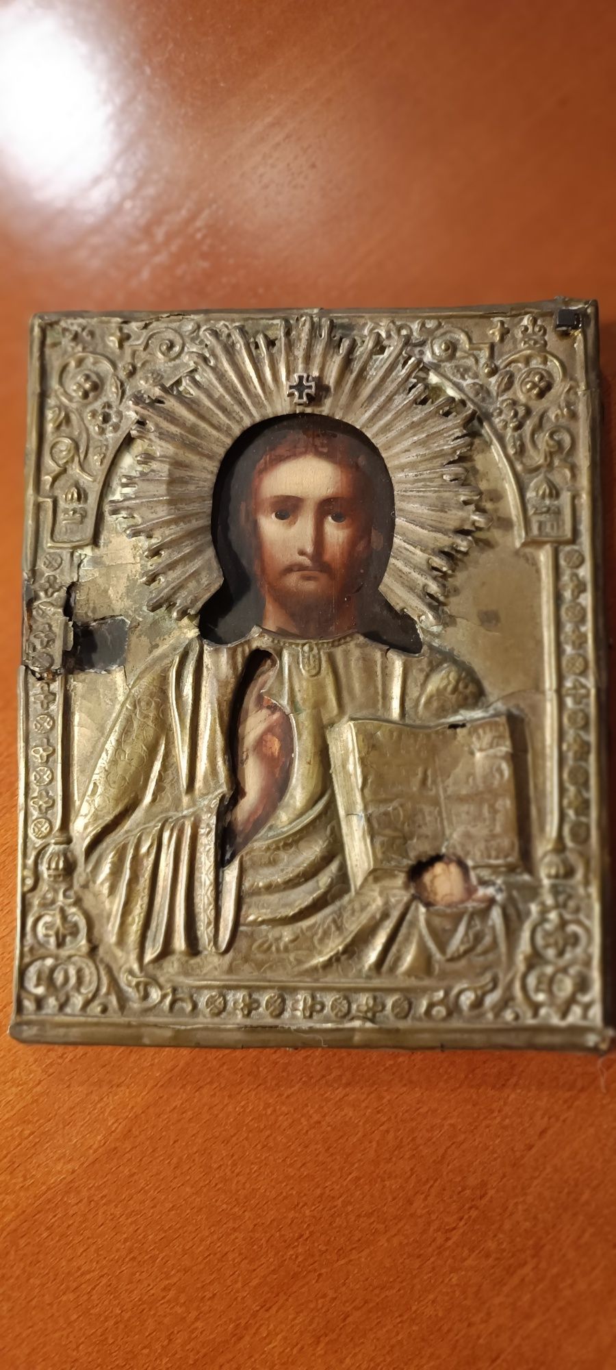 "Christo Pantocrator" - Ícone - Séc XVIII