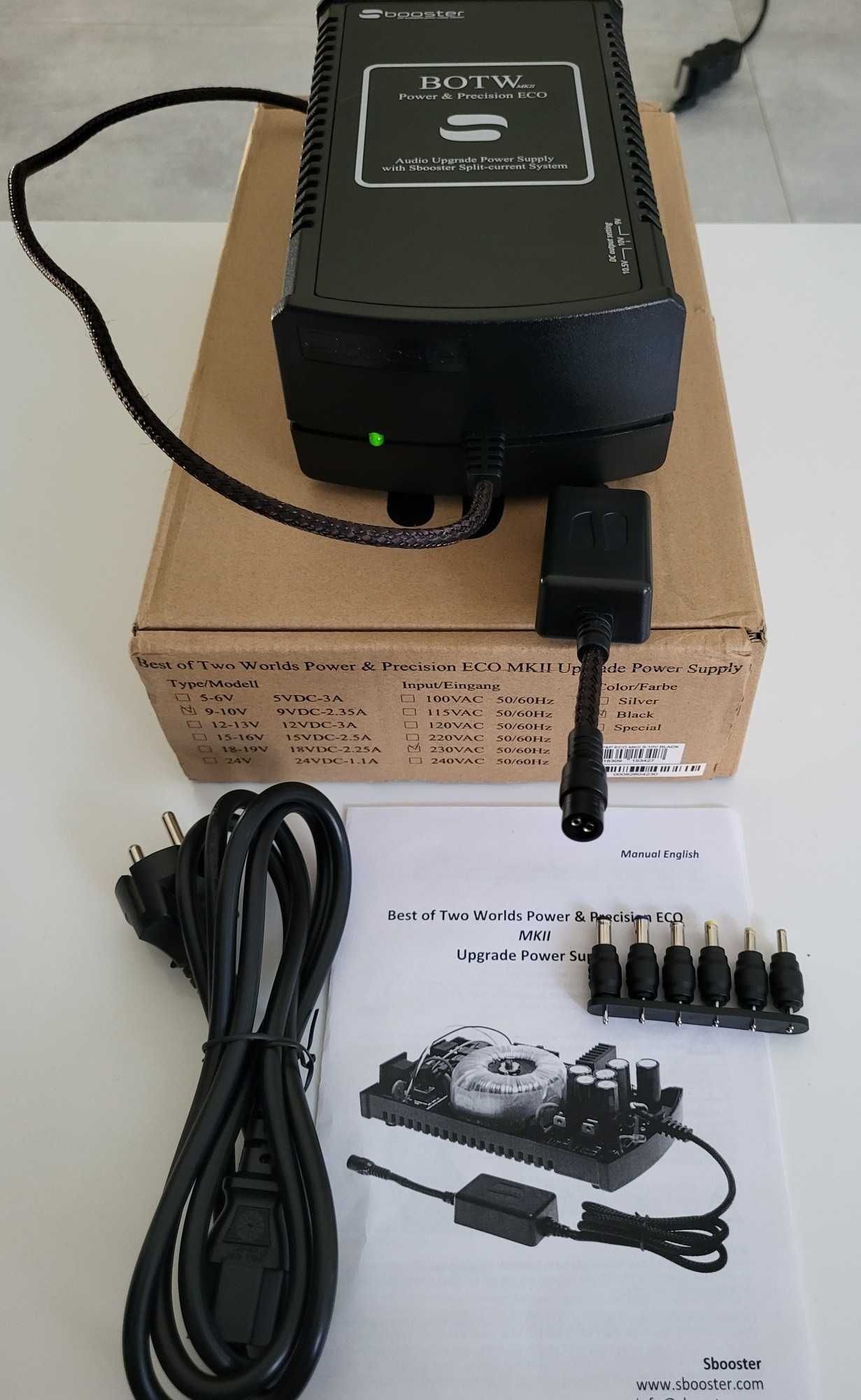 Zasilacz liniowy Sbooster BOTW P&P Eco MKII 9-10V