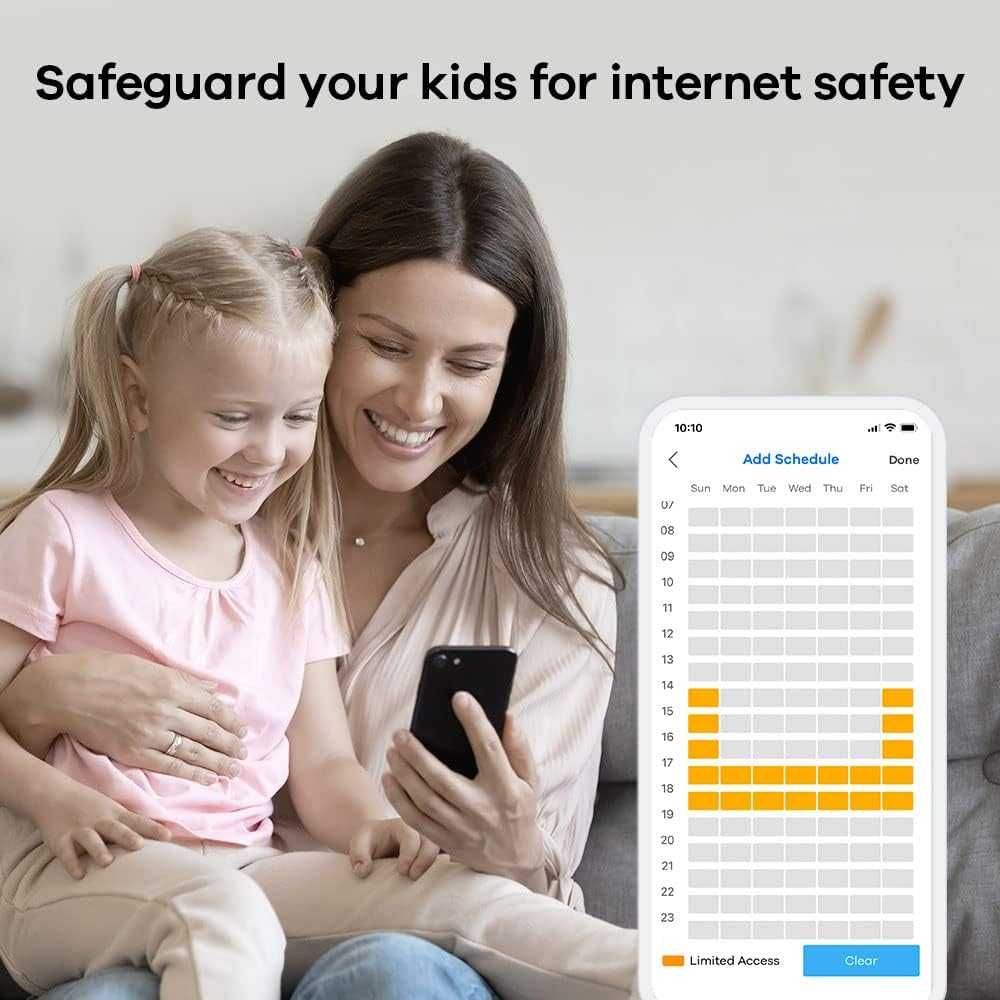 Zyxel Multy M1 MESH AX1800 WiFi System 6 zestaw sieciowy 3-pak router