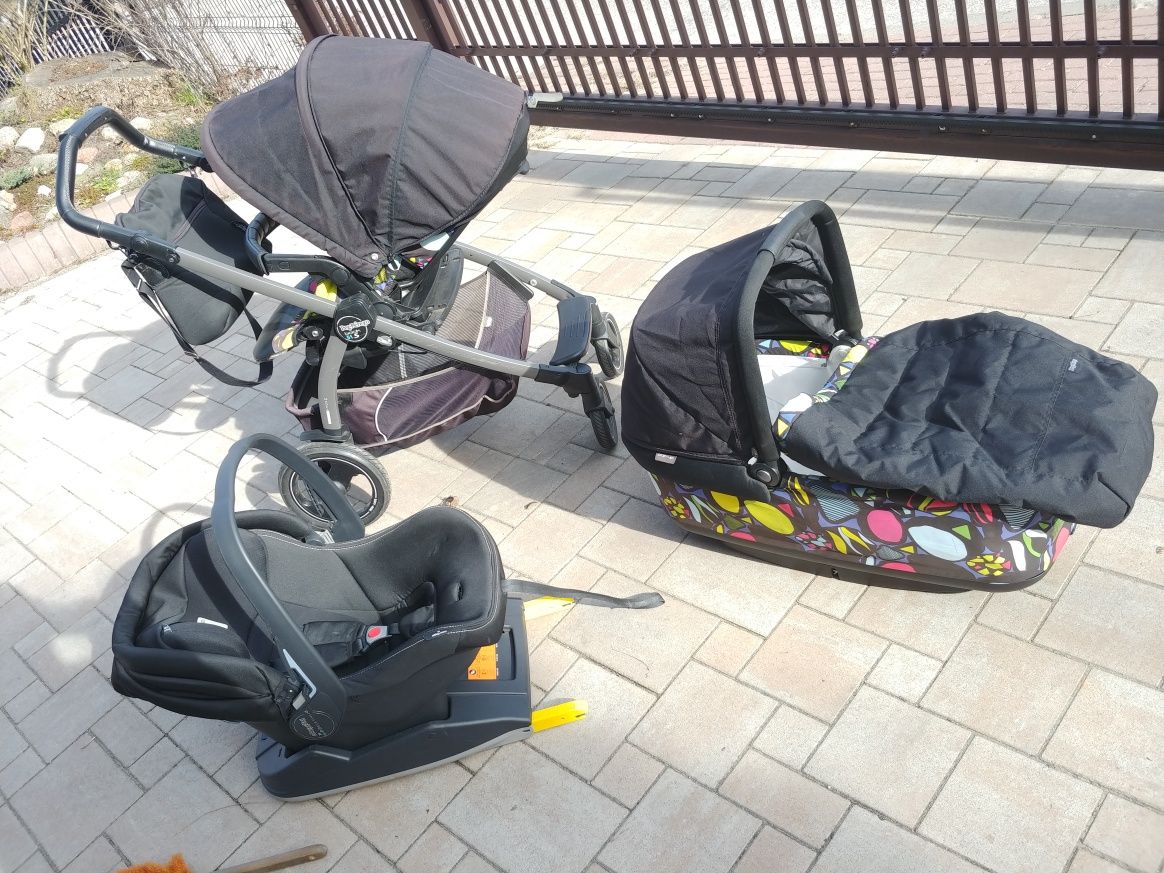 Wózek Spacerówka Fotelik z Bazą Nosidełko Peg Perego Book 51s 4w1