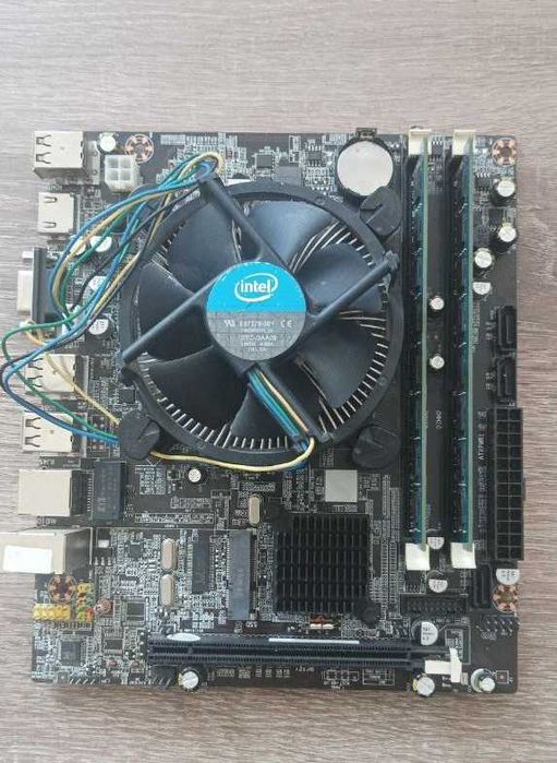 Комплект материнська плата ZHIXIN ZX-H55M LGA 1156 + 8gb RAM + i5-540
