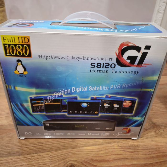 Спутниковый ресивер приставка тюнер GI 8120 HD Galaxy Innovations